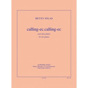 Jolas: Calling-ec.calling-ec pour 2 pianos