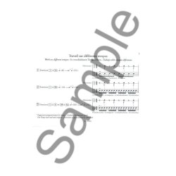 Chantereau: Warm-up pour percussion (texte fran&ccedil;ais, anglais, allemand et espagnol)