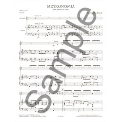 Druelle: M&eacute;tronomia & twist Eug&egrave;ne (cycle 1) (1'50''/1'40'') 2 pi&egrave;ces pour batterie et piano