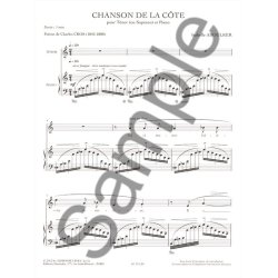 Aboulker: Chanson de la c&ocirc;te (3') pour t&eacute;nor (ou soprano) et piano (po&egrave;me C. Cros)