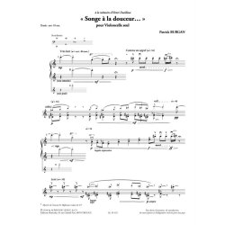 Patrick Burgan: Songe &Agrave; La Douceur (Cello)