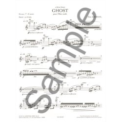 Ledeuil: Ghost (7e-8e) (4') pour fl&ucirc;te seule
