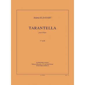Elsayary: Tarantella (1'20'') pour piano (cycle 1)