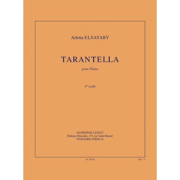 Elsayary: Tarantella (1'20'') pour piano (cycle 1)