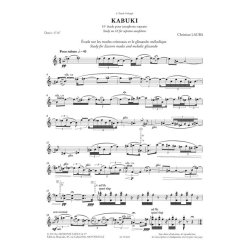 Lauba Kabuki Etude Book