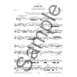 Lauba Kabuki Etude Book