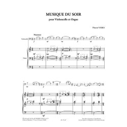 Vasks: Musique du soir (7e/8e) pour violoncelle et orgue