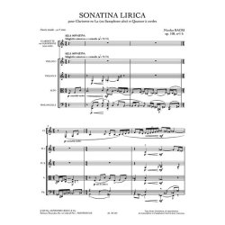 Bacri Sonatina Lirica Op.108 No1b Divers Quintet Book