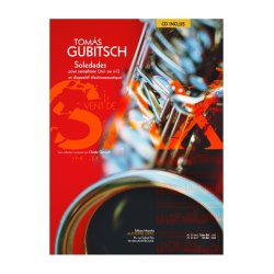 Gubitsch Tomas Soledades Alto Or Soprano Saxophone Book/Cd