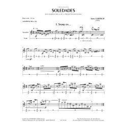 Gubitsch Tomas Soledades Alto Or Soprano Saxophone Book/Cd