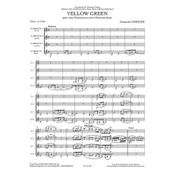 Armando Ghidoni: Yellow Green (Clarinet Quartet)