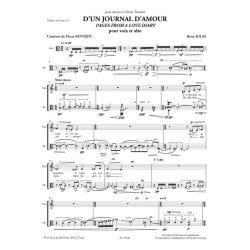 Betsy Jolas: Pages From A Love Diary