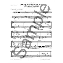 Betsy Jolas: Pages From A Love Diary