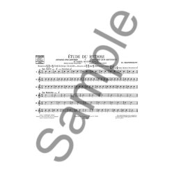 Georges Dandelot: Studies For Rhythm (Book/Download Card)