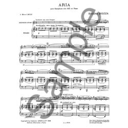 Eug&egrave;ne Bozza: Aria (Book/Download Card)