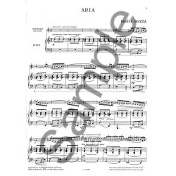 Eug&egrave;ne Bozza: Aria (Book/Download Card)