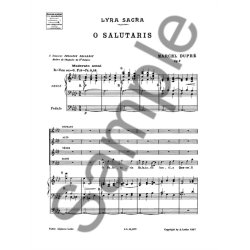 Marcel Dupr&eacute;: Quatre Motets, Op.9 (SATB/Organ Accompaniment)