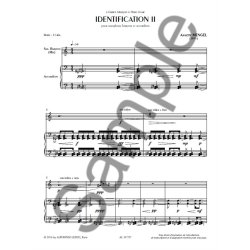 Annette Mengel: Identifications II For Baritone Saxophone And Accordion