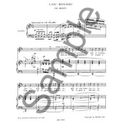 Joseph Canteloube: Chants D&rsquo;Auvergne (Selected By F. Le Roux) (Book/Online Audio)