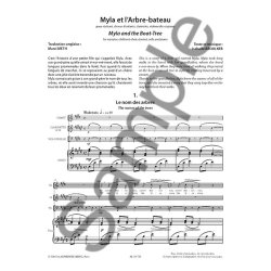 Isabelle Aboulker: Myla And The Boat Tree For Narrator, Children's Choir And Instrumental Accompaniment (Trio Version)