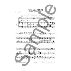 Eric Ledeuil: F&ecirc;te &agrave; Camelot, For Flute And Piano (Or Harp)