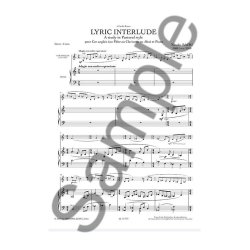 Nicolas Bacri: Lyric Interlude - Pour Cor Anglais (Ou Fl&ucirc;te, Ou Clarinette, Ou Alto) Et Piano