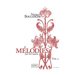 Nadia Boulanger: M&eacute;lodies, Volume 2