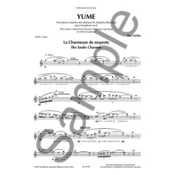 Ryo Noda: Yume. Three pieces Inspired By Douanier Rousseau&rsquo;s Paintings For Solo Saxophone