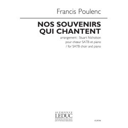 Francis Poulenc: Nos Souvenirs Qui Chantent (arr. Nicholson)