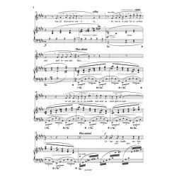 Deux M&eacute;lodies pour voix &eacute;lev&eacute;e