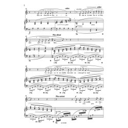 Deux M&eacute;lodies pour voix basse