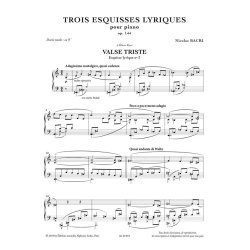 Trois Esquisses Lyriques Op.144
