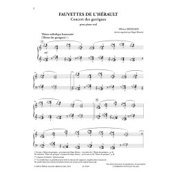 Les Fauvettes de l'H&eacute;rault&nbsp;- Concert des Garrigues