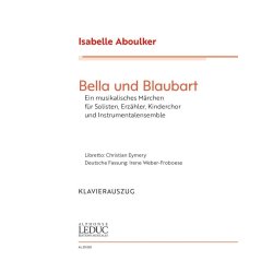 Bella und Blaubart, Vocal score