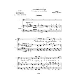 Bella und Blaubart, Vocal score