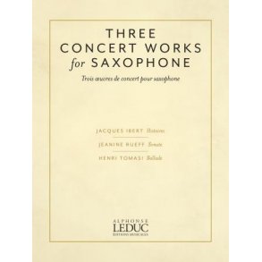 Three Concert Works For Saxophone
