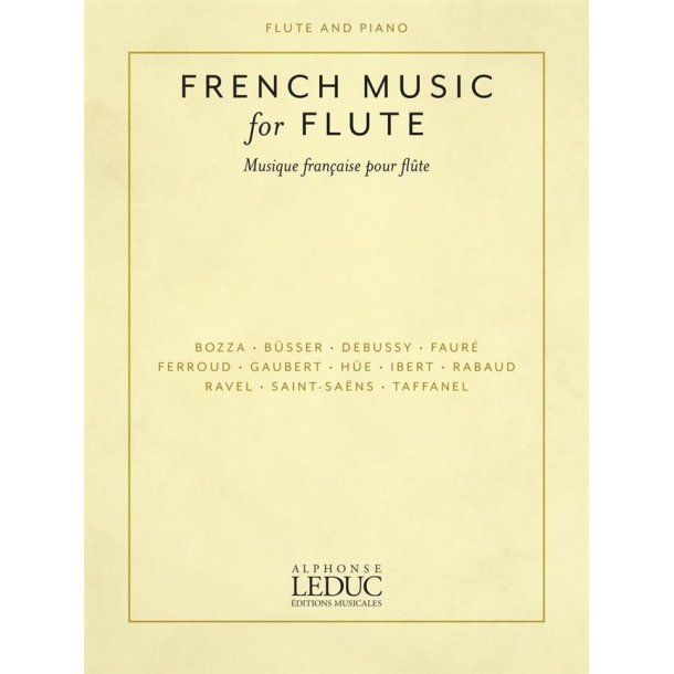 French Music for Flute and Piano