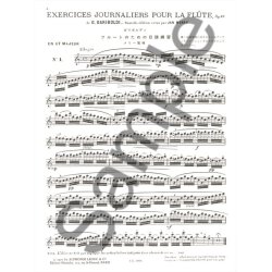 Giuseppe Gariboldi: Exercices journaliers Op.89 (Flute solo)