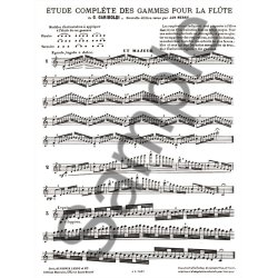 Giuseppe Gariboldi: Etude compl&egrave;te des Gammes Op.127 (Flute solo)