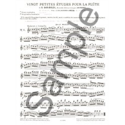 Giuseppe Gariboldi: 20 Petites Etudes Op.132 (Flute solo)