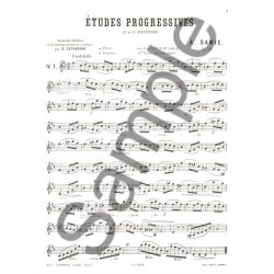 Samie: 60 Etudes Vol.2: Etudes progressives Op.32 (Violin solo)