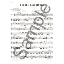 Samie: 60 Etudes Vol.3: Etudes m&eacute;lodiques Op.33 (Violin solo)