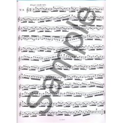 Exercice journaliers pour clarinette