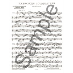 Hyacinthe E. Klos&eacute;: 25 Exercises journaliers (Saxophone solo)