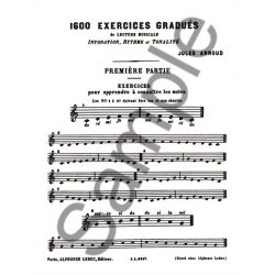 Jules Arnoud: 1600 Exercices gradu&eacute;s Vol.1 (Miscellaneous)