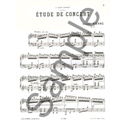 Gabriel Piern&eacute;: Etude de Concert Op.13 (Piano solo)