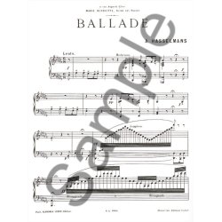 Alphonse Hasselmans: Ballade (Harp solo)