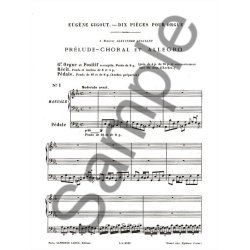 Eug&egrave;ne Gigout: Ten Pieces For Organ