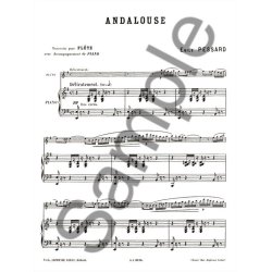 Emile Pessard: Andalouse (Flute/Piano)