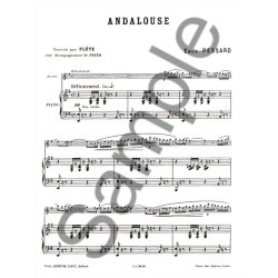 Emile Pessard: Andalouse (Flute/Piano)
